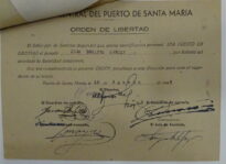 Orden de libertad de Juan Benítez García, 1946 (AHPC)