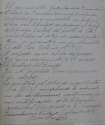 Instancia manuscrita, 1941 (AHPC)