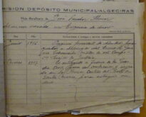 Hoja disciplinaria, 1946-1947 (AHPC)