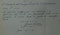 Informe de un vecino sobre la maestra, 20/1/1938 (AGA).